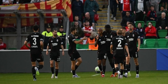 BEŞİKTAŞ’TAN ST. PATRICK’S DEPLASMANINDA GOL ŞOV!