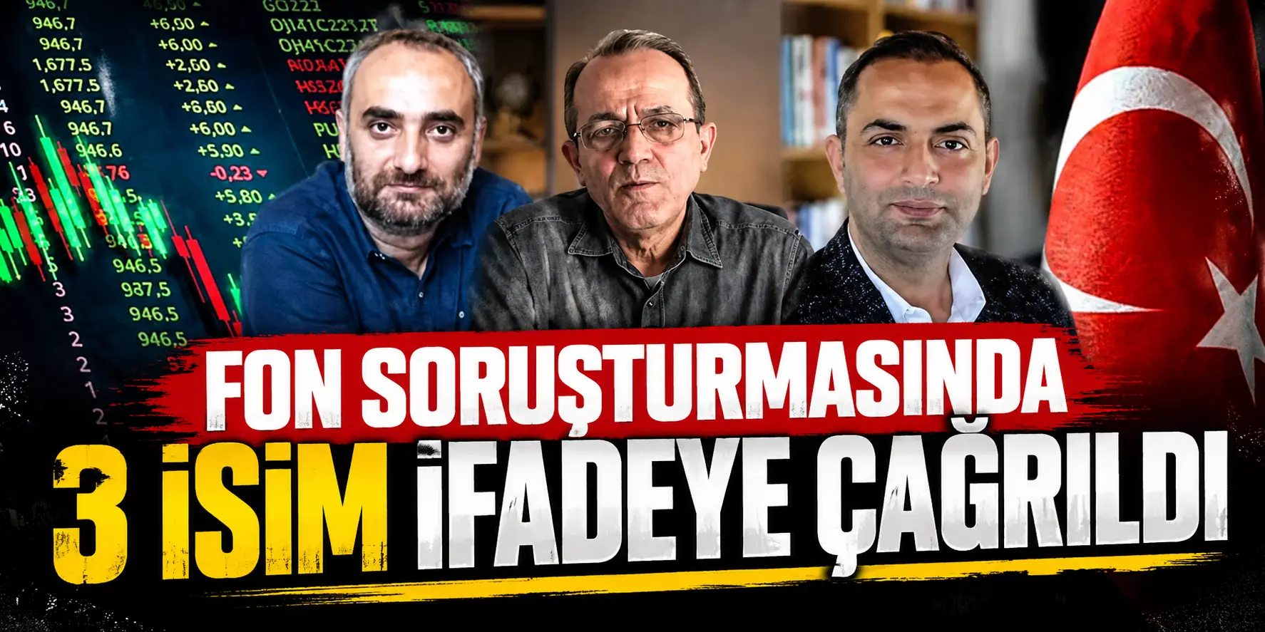 Fon Soruşturmasında Yeni Gelişme! İsmail Saymaz, Murat Ağırel ve Şaban Sevinç İfadeye Çağrıldı
