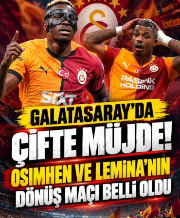 Galatasaray’da Çifte Müjde_ Dönüş Maçı