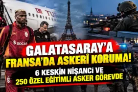 Galatasaray’ın Fransa’daki Güvenlik Konvoyu