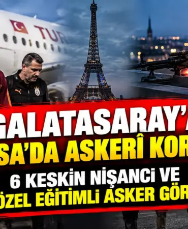 Galatasaray’ın Fransa’daki Güvenlik Konvoyu