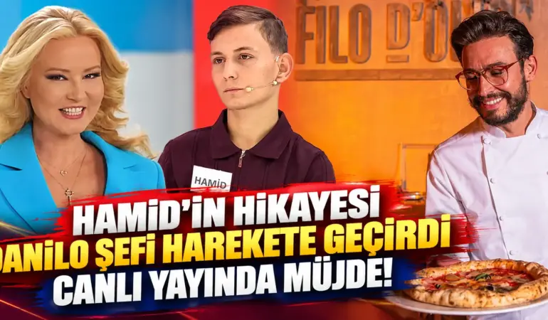 Danilo Şef’ten Müge Anlı’da Biyolojik Babasını Arayan Hamid’e Büyük Destek!