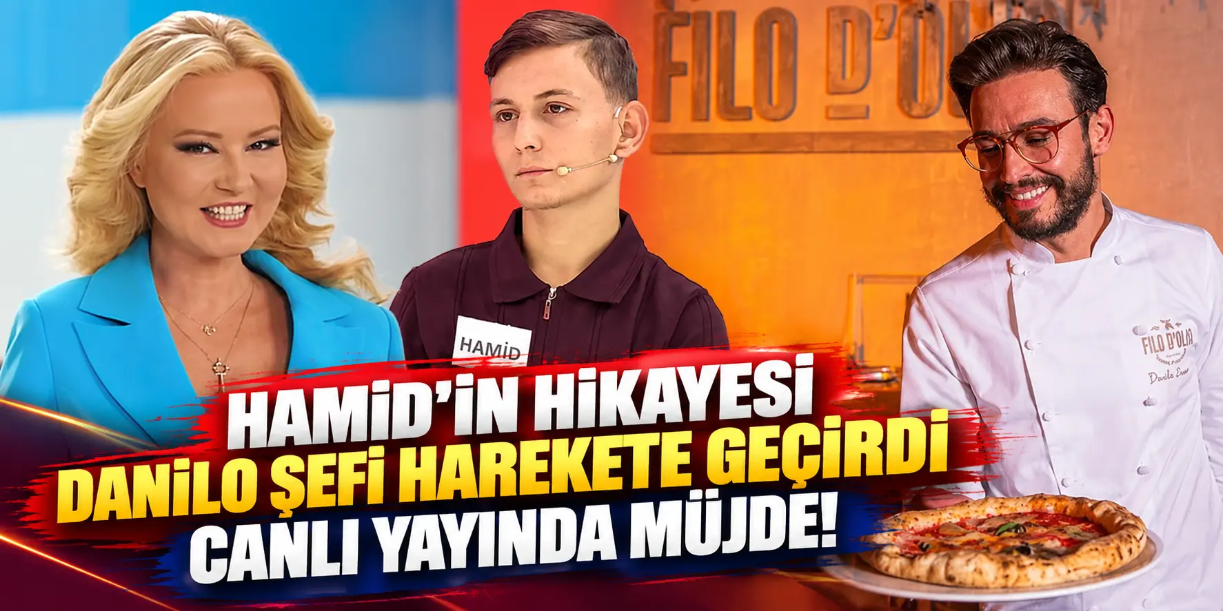 Danilo Şef’ten Müge Anlı’da Biyolojik Babasını Arayan Hamid’e Büyük Destek!