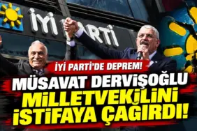 İYİ Parti’de Deprem Manşeti