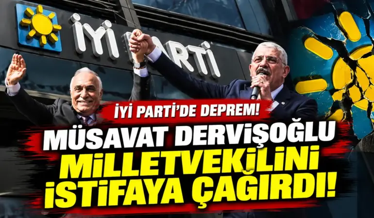 İYİ Parti’de İstifa Depremi! Müsavat Dervişoğlu İstedi, Ahmet Eşref Fakıbaba Hem Partiden Hem Meclisten Ayrıldı