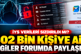 İYS Veri Sızıntısı İddiası