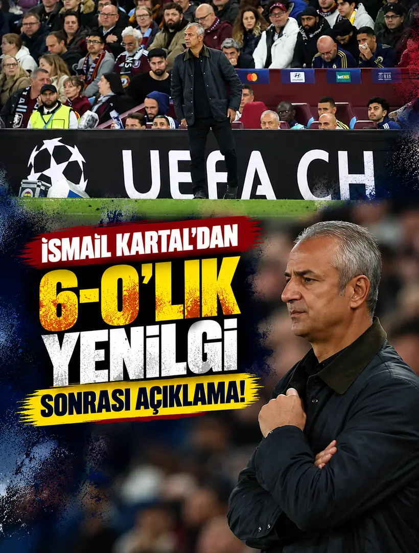 İsmail Kartal’dan Aston Villa’ya 6-0’lık Yenilgi Sonrası Özür: “Çok Önemli Dersler Çıkardık”