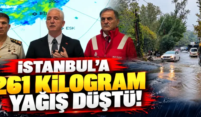 İstanbul’da 84 Yılın Yağış Rekoru Kırıldı! Vali Davut Gül Felaketin Bilançosunu Açıkladı