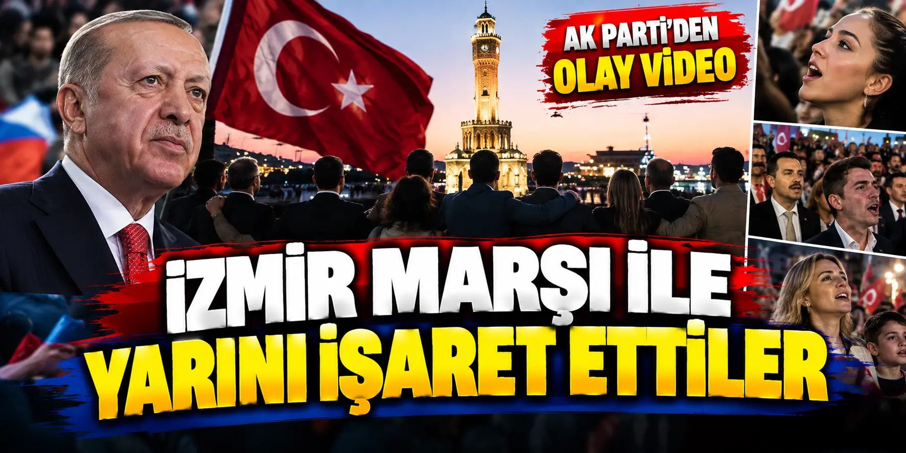 AK Parti’den Dikkat Çeken İzmir Videosu: İzmir Marşı ile 7 Ekim’i İşaret Ettiler