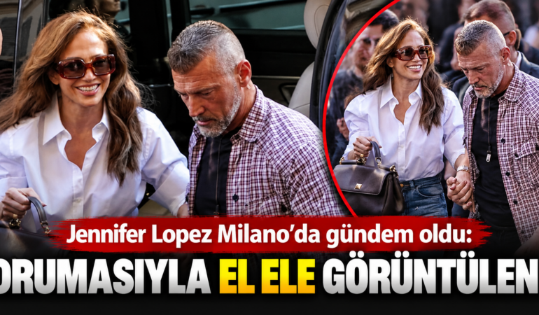 Jennifer Lopez’in el ele görüntüleri olay oldu! Alyans detayı dikkat çekti