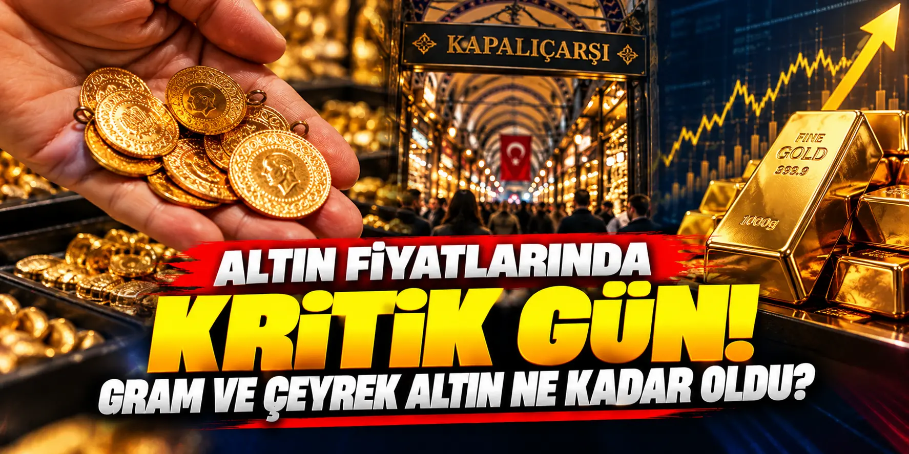 Altın fiyatlarında kritik gün! 14 Ekim’de gram ve çeyrek altın ne kadar oldu?