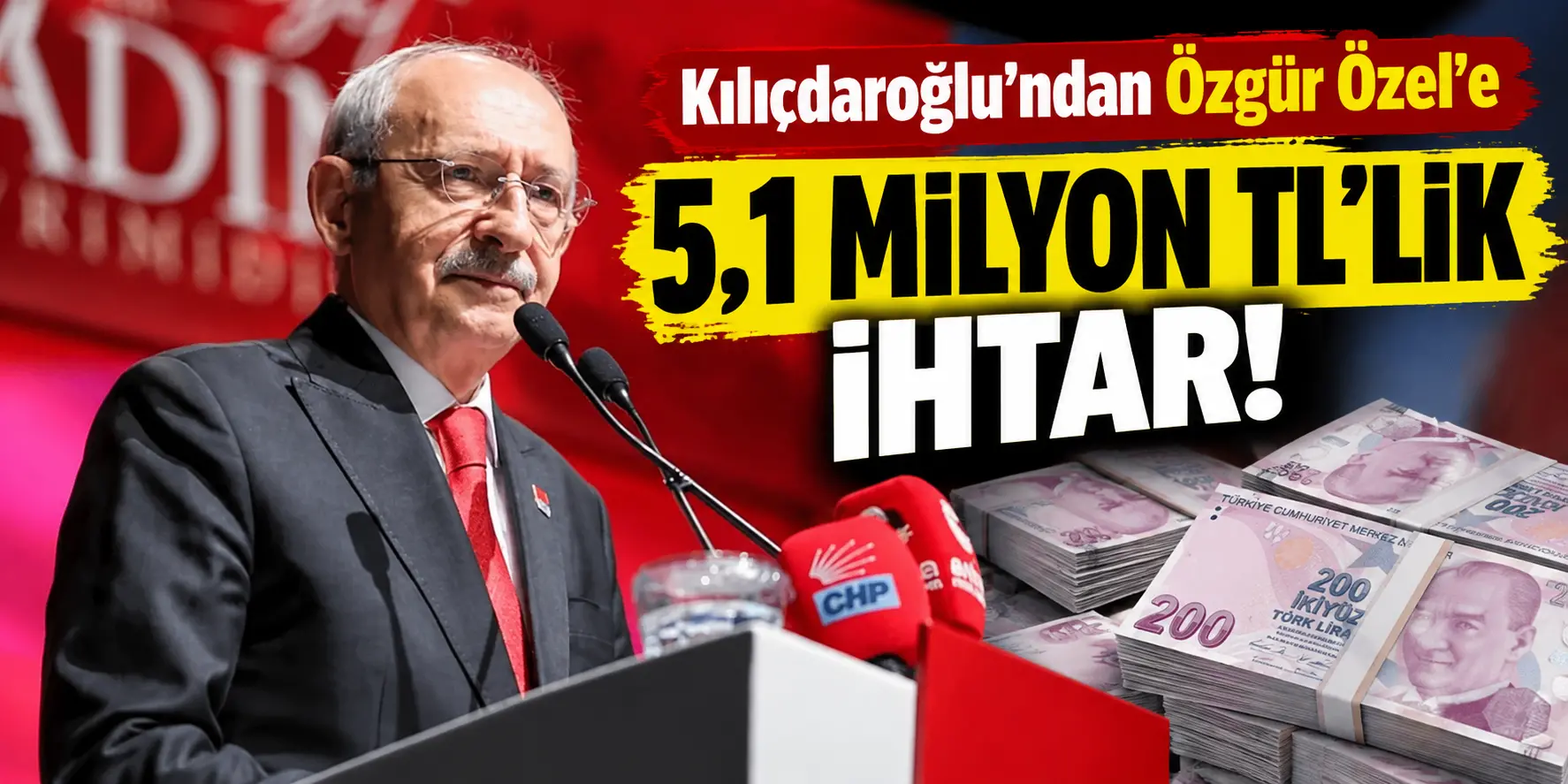 Kılıçdaroğlu’ndan Özgür Özel’e 5,1 Milyon TL’lik İhtar: Suç Duyurusu Uyarısı!