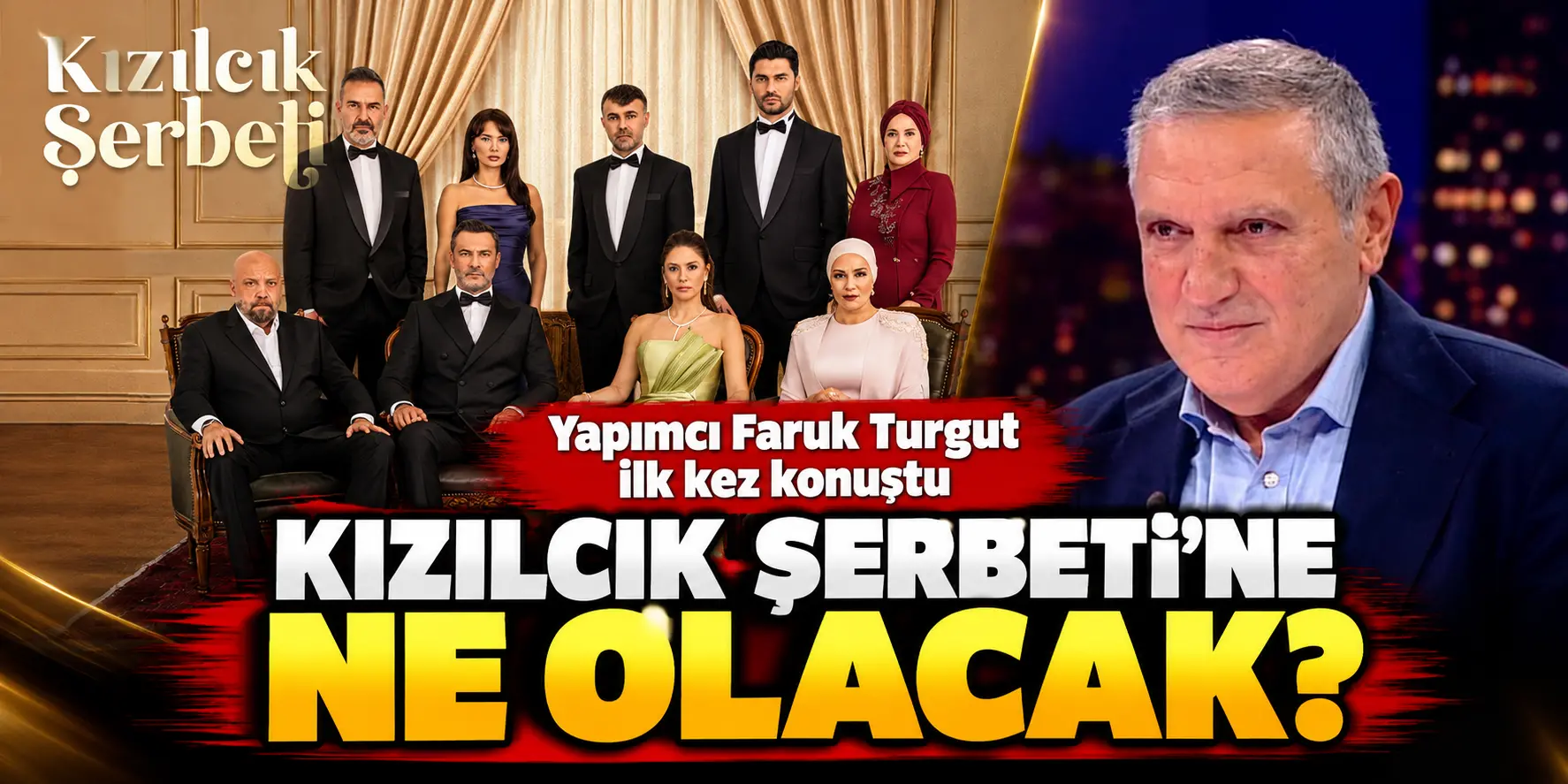 Kızılcık Şerbeti Final mi Yapıyor? Faruk Turgut’tan Senarist Ayrılığı Sonrası İlk Açıklama!