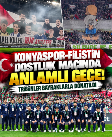 Konyaspor-Filistin Dostluk Gecesi