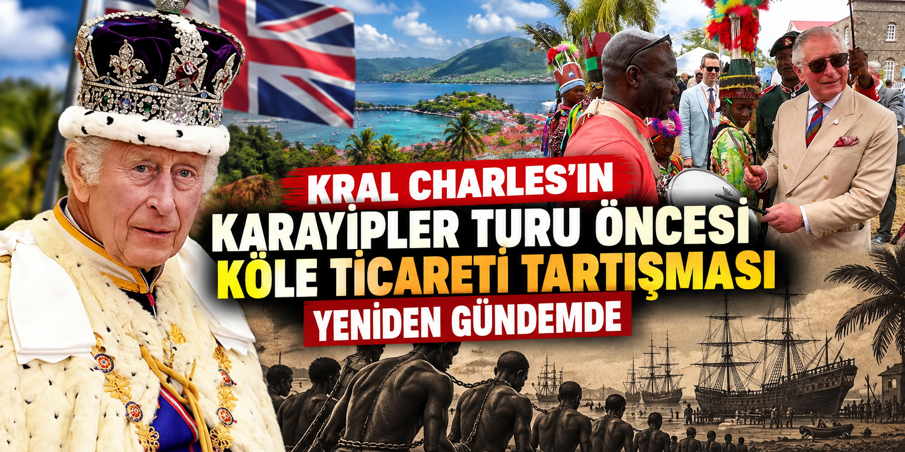 İngiltere’nin köle ticareti geçmişi yeniden masada! Gözler Kral Charles’ta