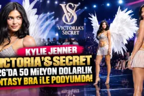 Kylie Jenner Victoria’s Secret Podyumunda