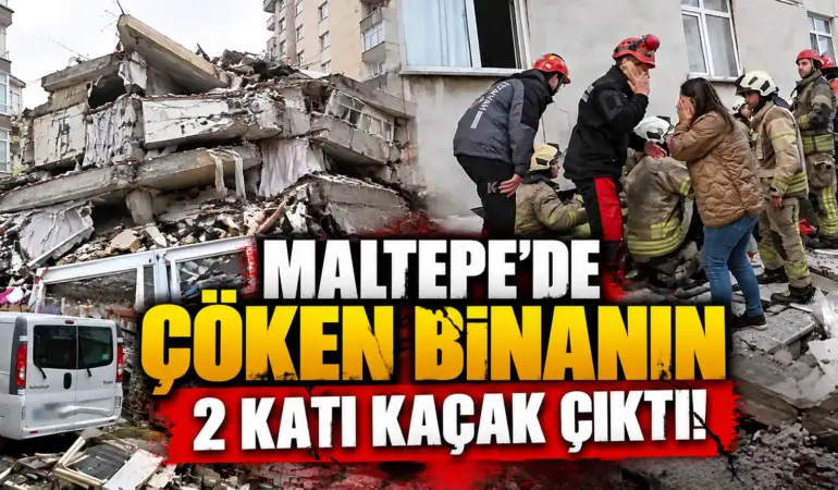Maltepe’de çöken binada kaçak kat skandalı! Gerçek ortaya çıktı