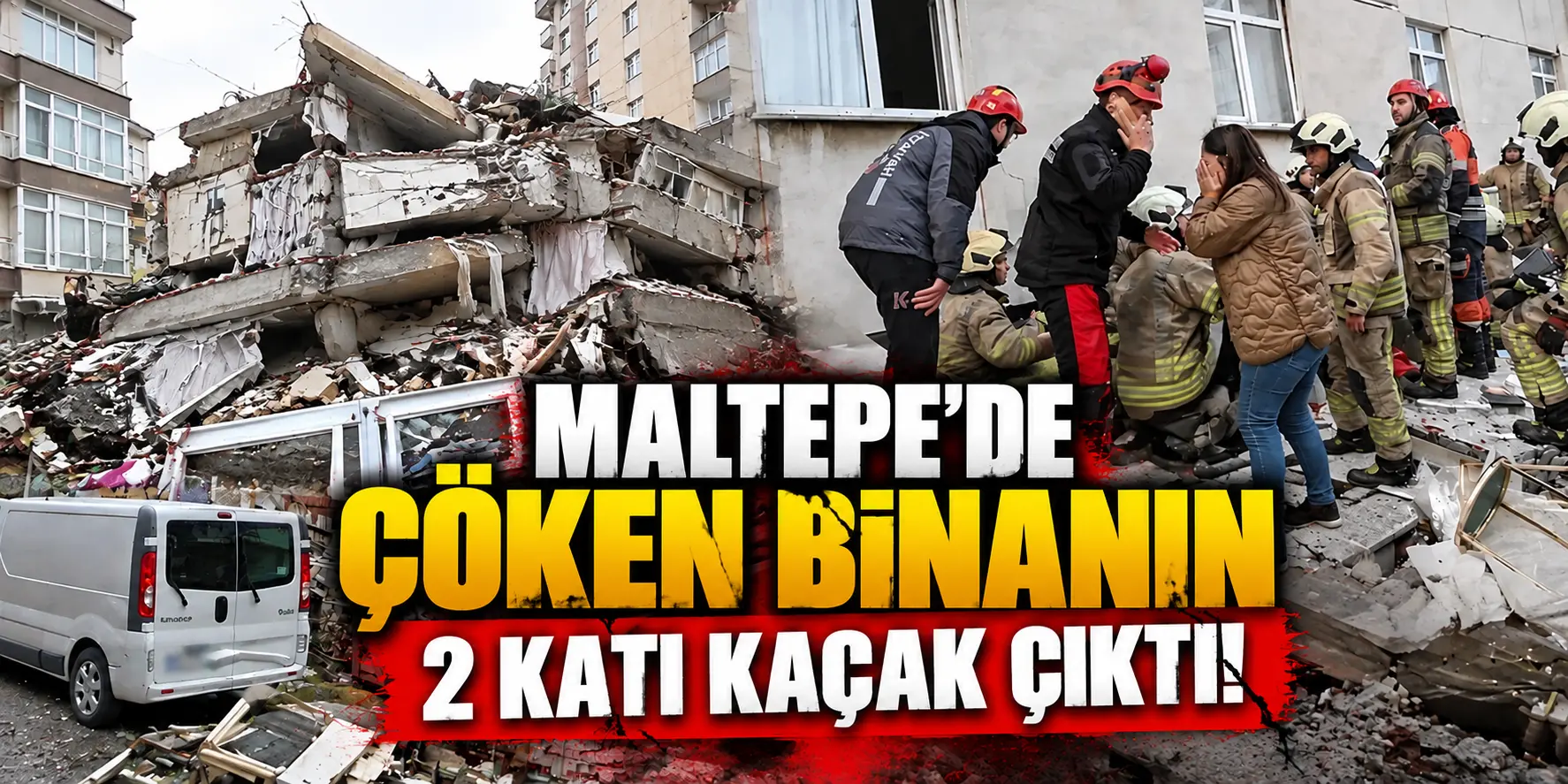 Maltepe’de çöken binada kaçak kat skandalı! Gerçek ortaya çıktı