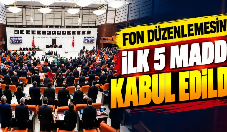 Fon yatırımcılarına 1 milyon TL’ye kadar ödeme! İlk 5 madde Meclis’ten geçti