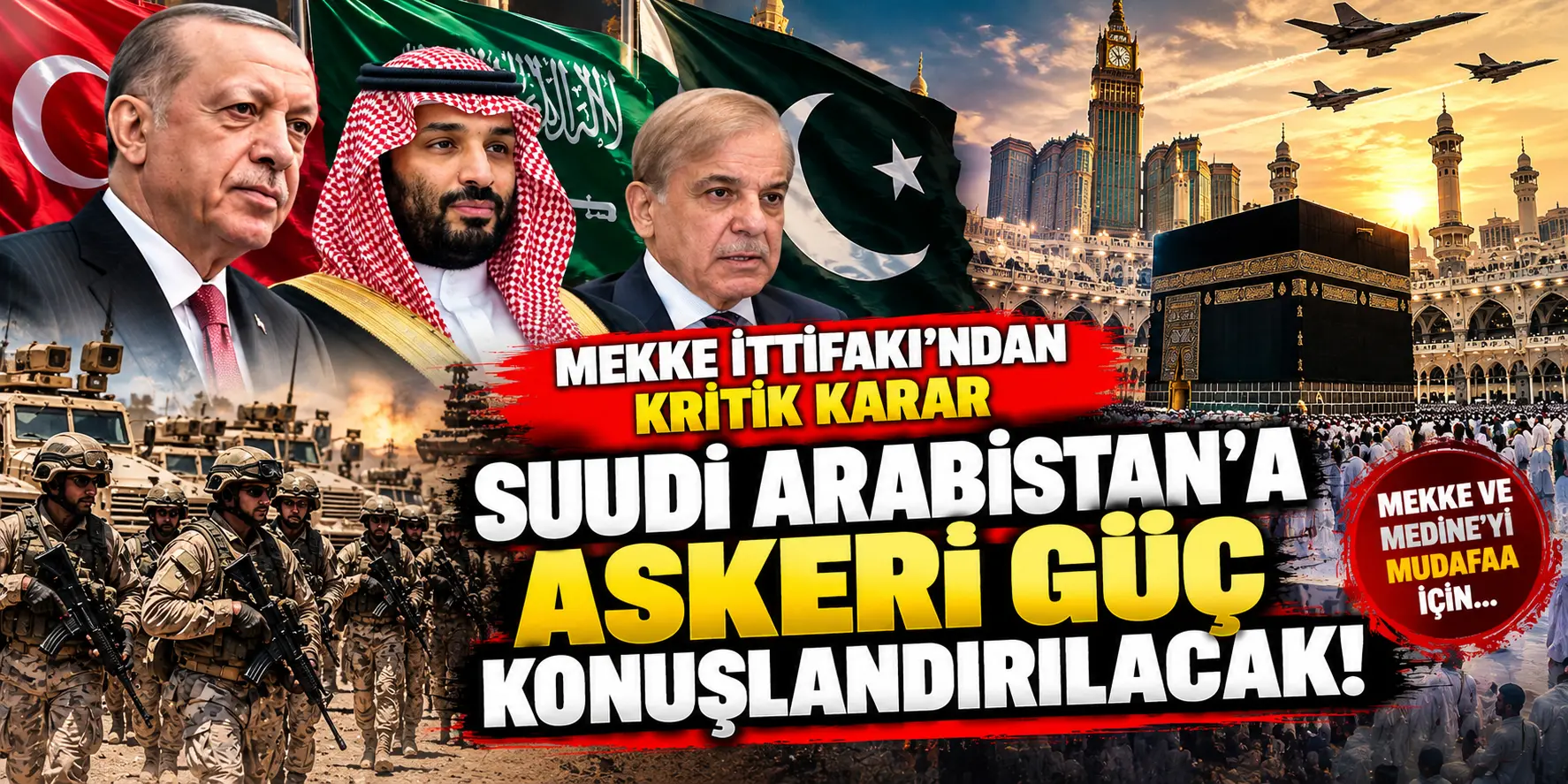 Mekke İttifakı’ndan Kritik Karar: Suudi Arabistan’a Askeri Güç Konuşlandırılacak