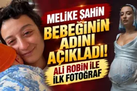 Melike Şahin’den Bebeğinin İlk Fotoğrafı (1)