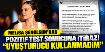 Melisa Şenolsun’dan Açıklama