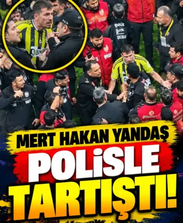 Mert Hakan Yandaş Polisle Tartıştı!
