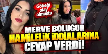 Merve Boluğur Hamilelik İddialarına Cevap Verdi
