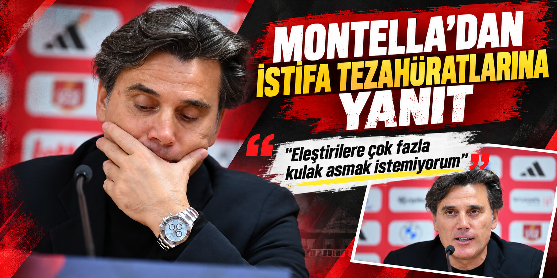 Montella’dan dikkat çeken sözler: “Son 3 senede beklentileri çok yükselttik”