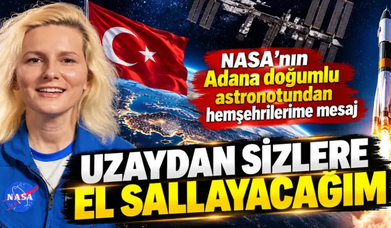 Adana Doğumlu NASA Astronotu Deniz Burnham Uzaya Gidiyor: Hemşehrilerime El Sallayacağım