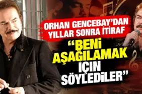 Orhan Gencebay’dan Yıllar Sonra İtiraf