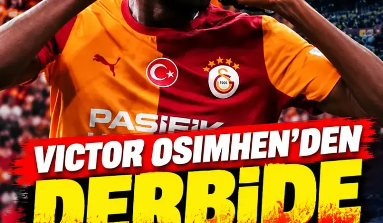 Victor Osimhen’den Fenerbahçe Derbisinde Olay Gol Sevinci! “Fener Ağlama” Göndermesi