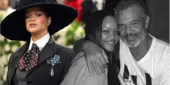 Rihanna, Babasının Cenazesinde Ailesiyle Son Vedasını Gerçekleştirdi