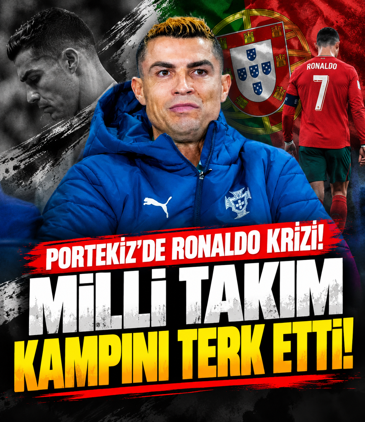 Portekiz’de Ronaldo Krizi: Milli Takım Kampını Terk Etti