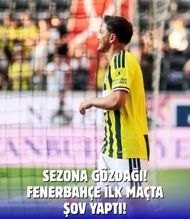 Fenerbahçe Fırtına Gibi Başladı! İlk Sınavda 5 Gollü Güç Gösterisi
