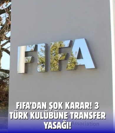 Transfer yasağı kararı! FIFA 3 Türk kulübünü cezalandırdı