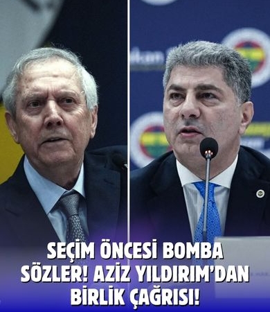 Aziz Yıldırım: “Gelsinler birleşelim” çağrısını yineledi