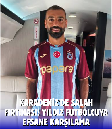 Trabzon Yerinden Oynadı! Mohamed Salah Coşkusu Geceye Damga Vurdu