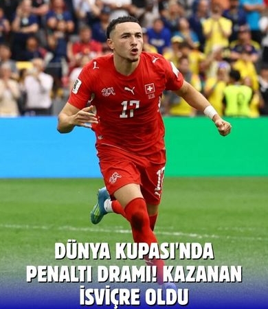 İsviçre’den 72 Yıl Sonra Tarihi Başarı! Çeyrek Final Bileti Geldi