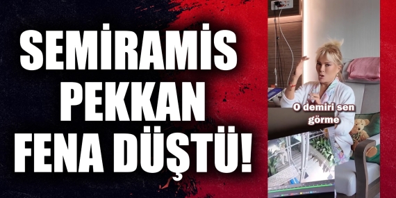 SEMİRAMİS PEKKAN KÖPEĞİNİ GEZDİRİRKEN KAZA GEÇİRDİ. ÖLÜMDEN DÖNDÜ!