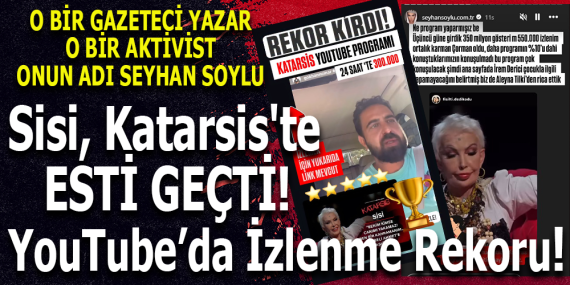Sisi, Katarsis’te Fırtına Gibi Esti: Yayın Rekor Kırıyor, Instagram’dan Sert Mesajlar Geldi