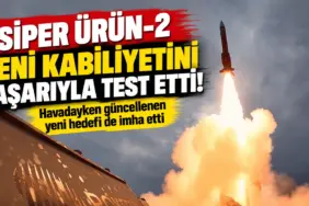 SİPER ÜRÜN-2’nin Başarılı Testi