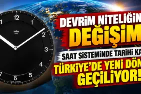 Saat Sisteminde Tarihi Değişim