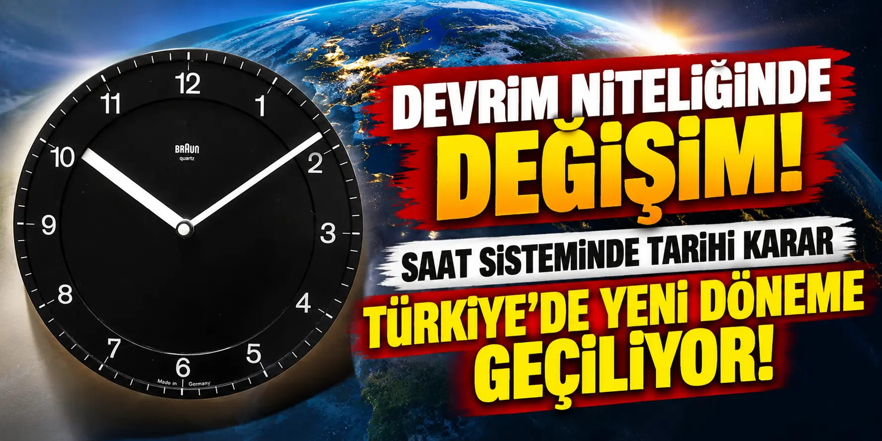 Saat Sisteminde Tarihî Değişiklik! Türkiye’nin de Katılacağı Yeni Düzenleme 2027’de Başlayabilir