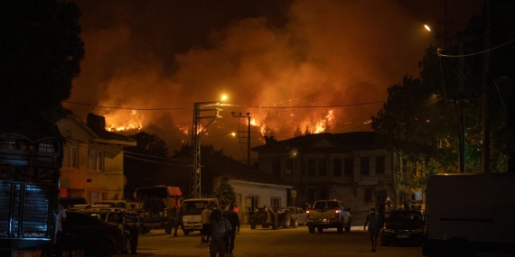 Sakarya’da Orman Yangını: 2 Mahalle Tahliye Edildi