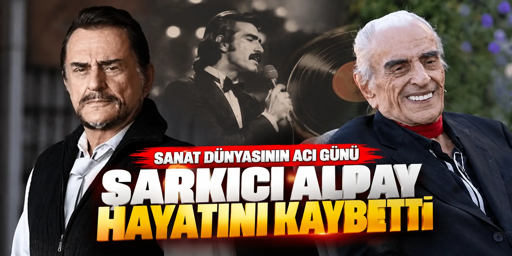 Türk müziğinin acı kaybı! Ünlü sanatçı Alpay 91 yaşında hayatını kaybetti