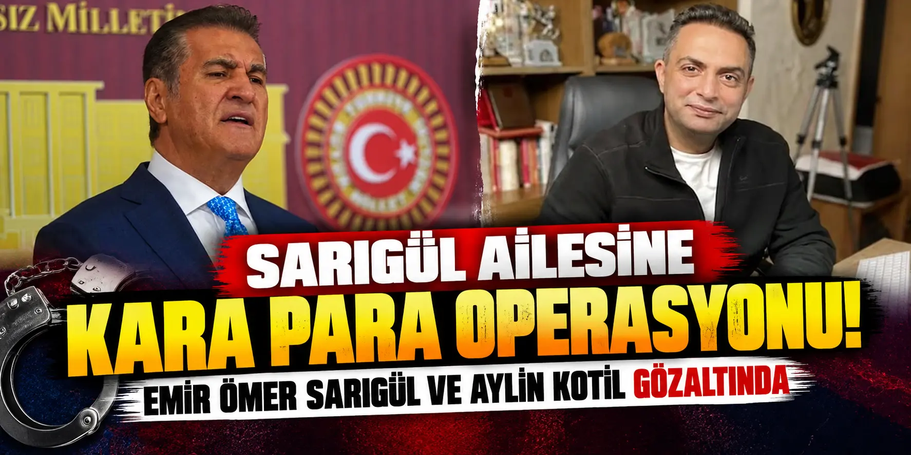Sarıgül Ailesine Kara Para Operasyonu! Aylin Kotil ve Ömer Sarıgül Gözaltında