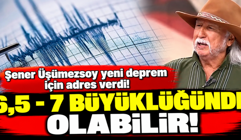 Şener Üşümezsoy’dan 7 Büyüklüğünde Deprem Uyarısı! Denizli ve Pamukkale Fayını İşaret Etti