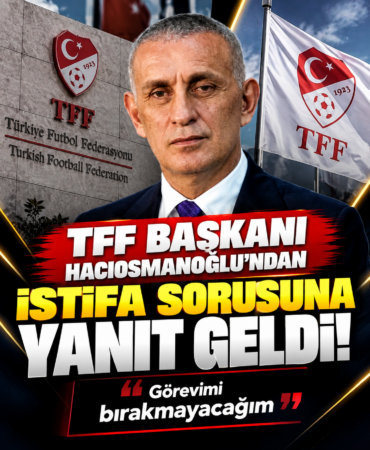 TFF Başkanı’ndan İstifa Sorusu Yanıtı