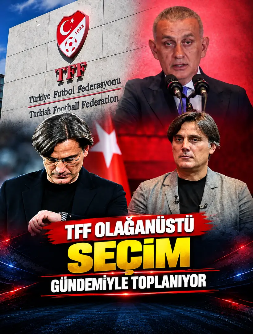 Türk Futbolunda Deprem! TFF Olağanüstü Seçim İçin Toplanıyor: Hacıosmanoğlu ve Montella’nın Geleceği Masada